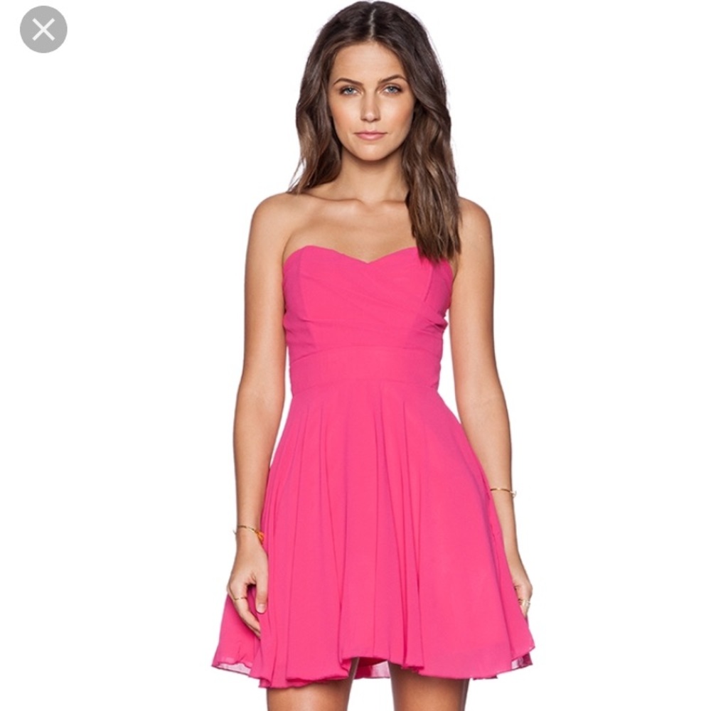 TFNC London pink dress